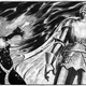 Mystra faces off against Torm in Ned Dameron’s drawing from the Shadowdale adventure module.